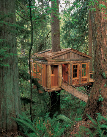 Garden Design Ideas: Enchanted Tree House for the Garden | Magazine 
